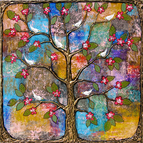 folk art tree blanchett