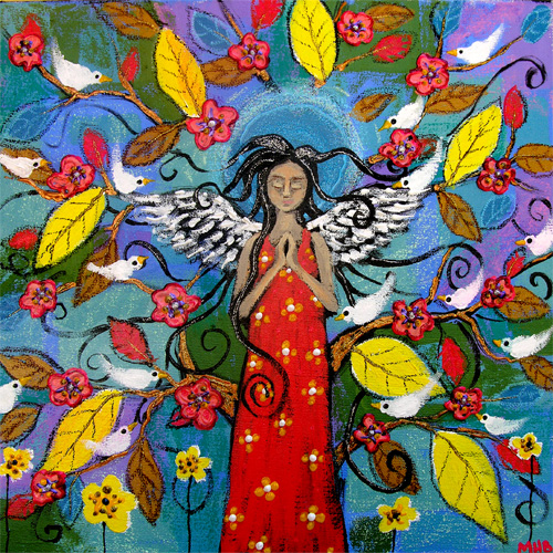 blanchett folk art angel