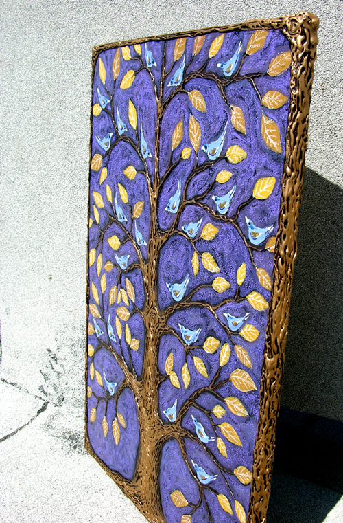 folk art blanchett tree