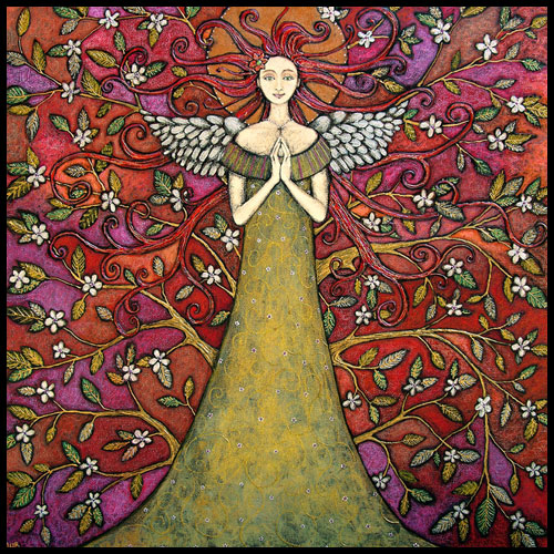 angel folk art blanchett